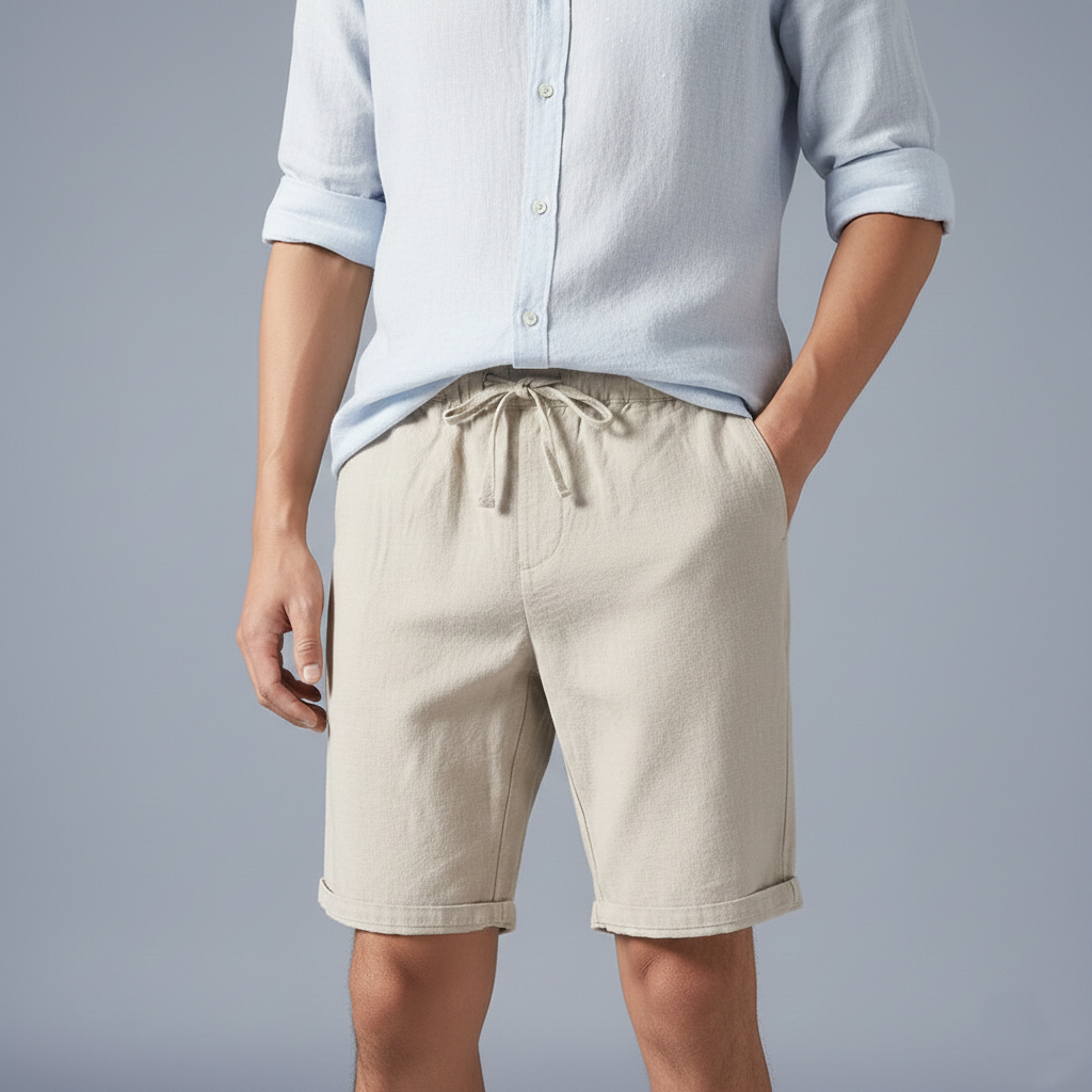 Bermuda Rimovicz Linen Natural