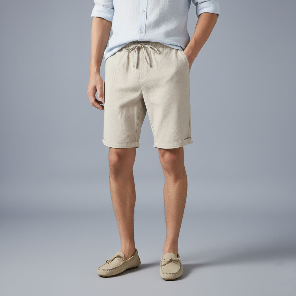 Bermuda Rimovicz Linen Natural