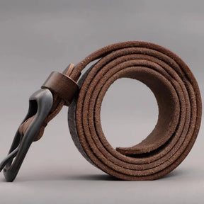 Cinto de Couro Vintage