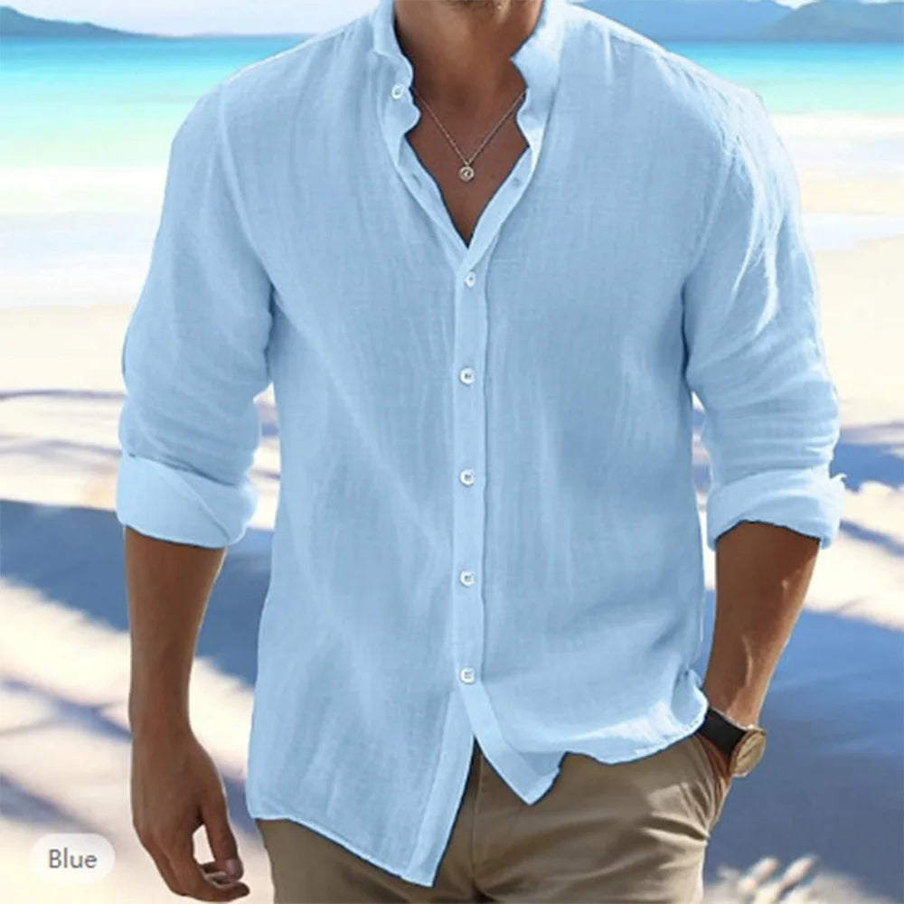 Camisa Rimovicz Casual Linho Clean