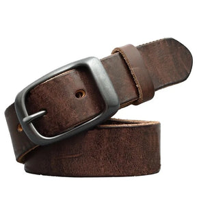 Cinto de Couro Vintage